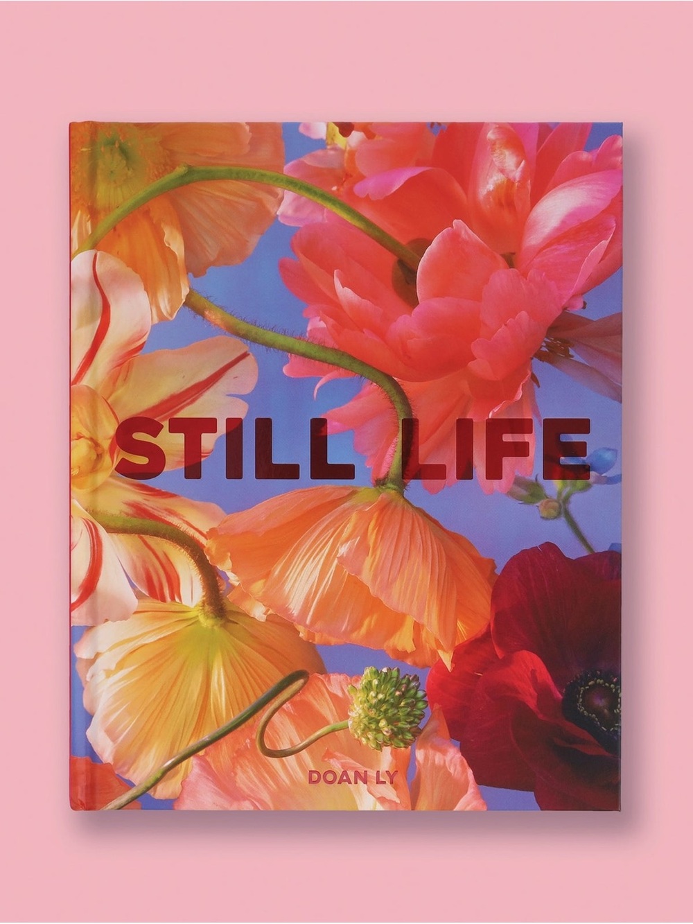 Still Life Floral Art Book - Pink & Orange Cover Doan Ly